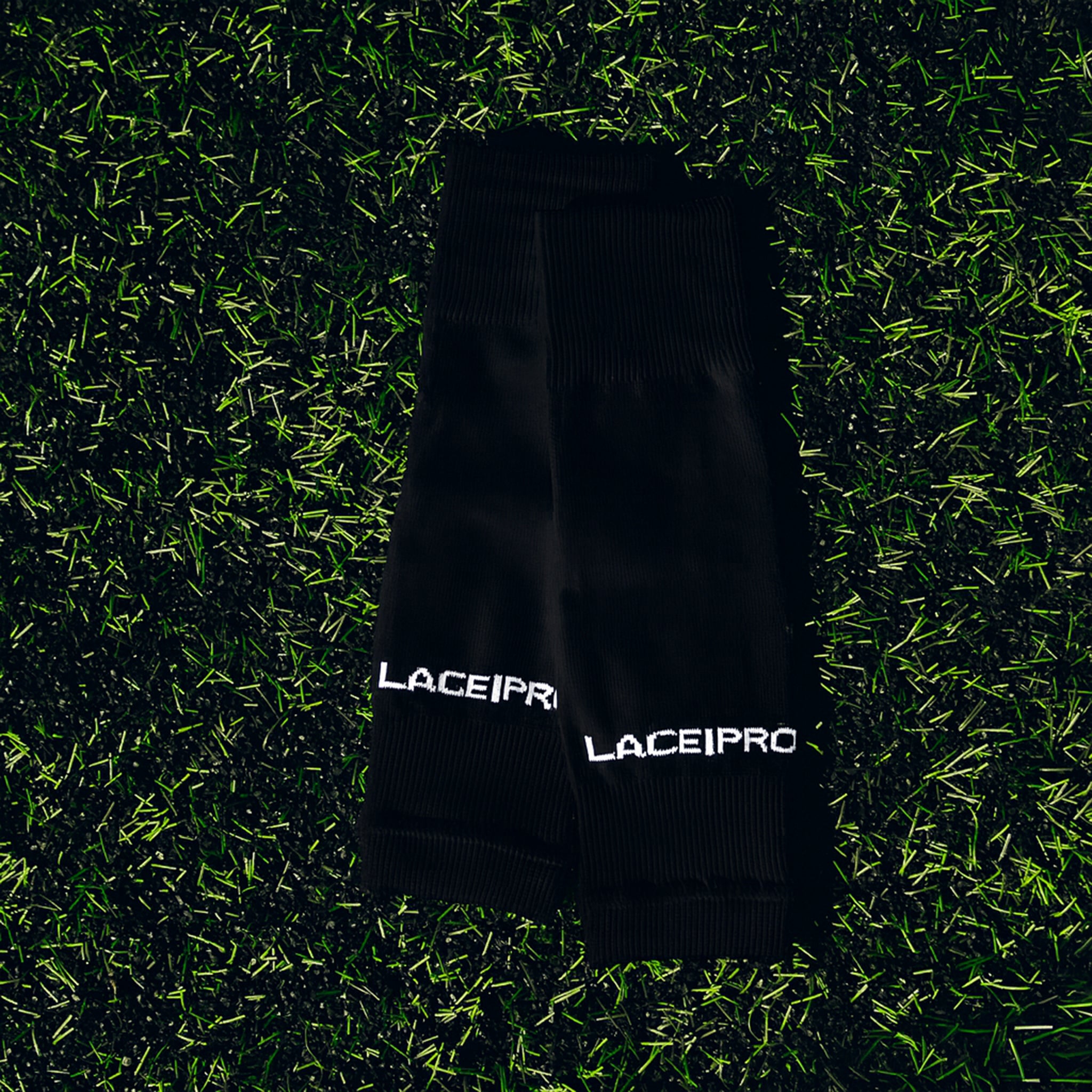 Lace Pro Football Sock Sleeves Black