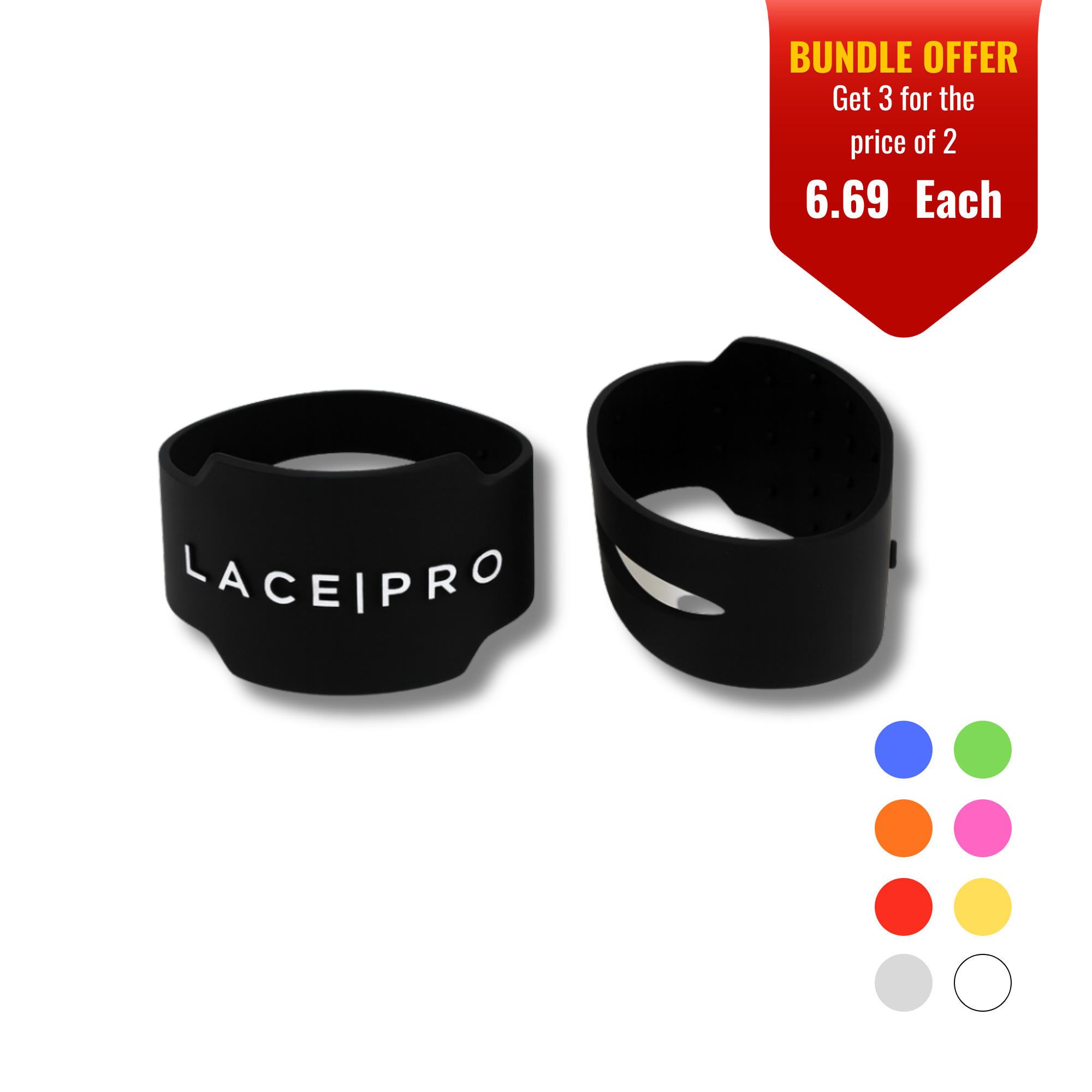 Lace Pro Silicone Soccer Shoe Lace Band