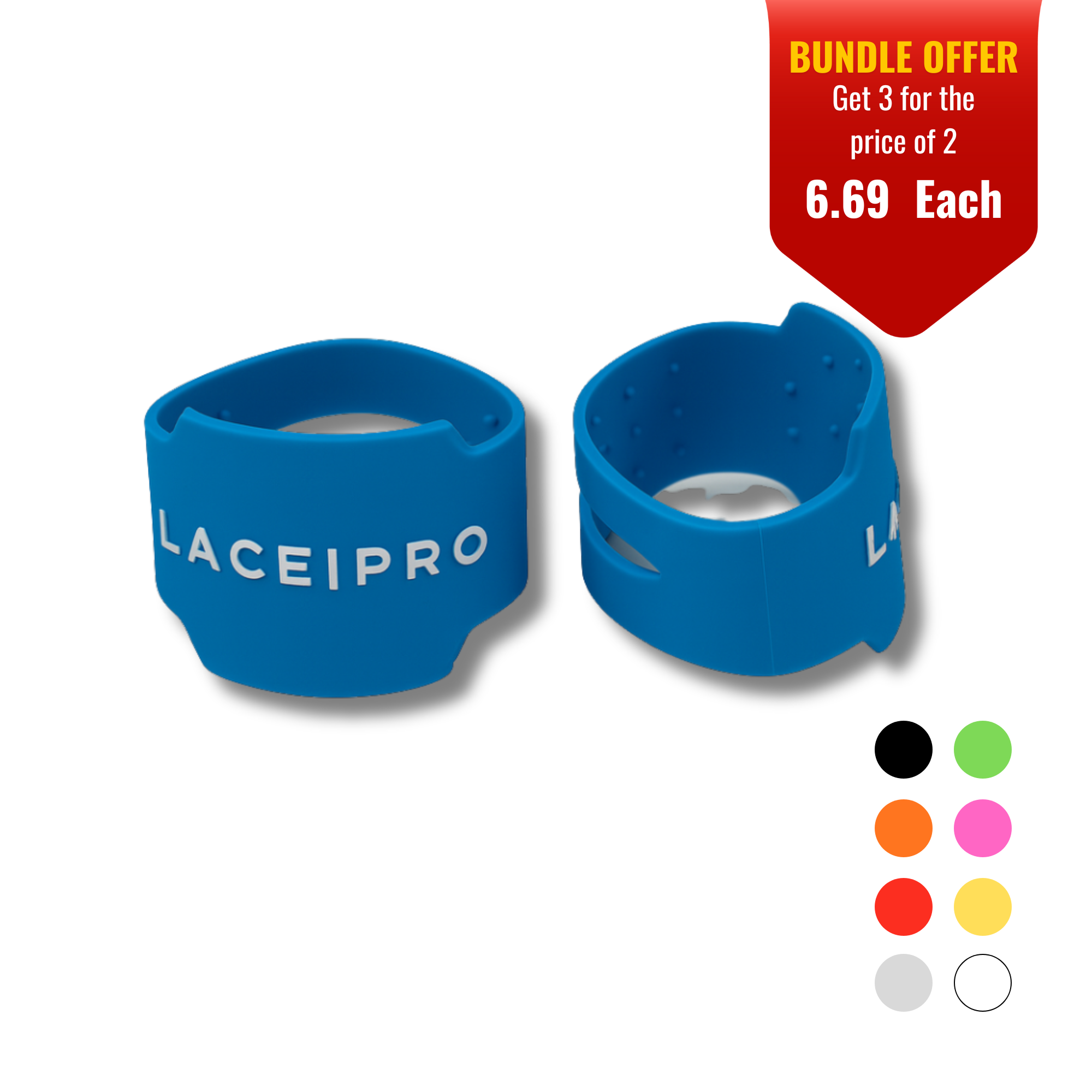 Lace Pro Silicone Soccer Shoe Lace Band