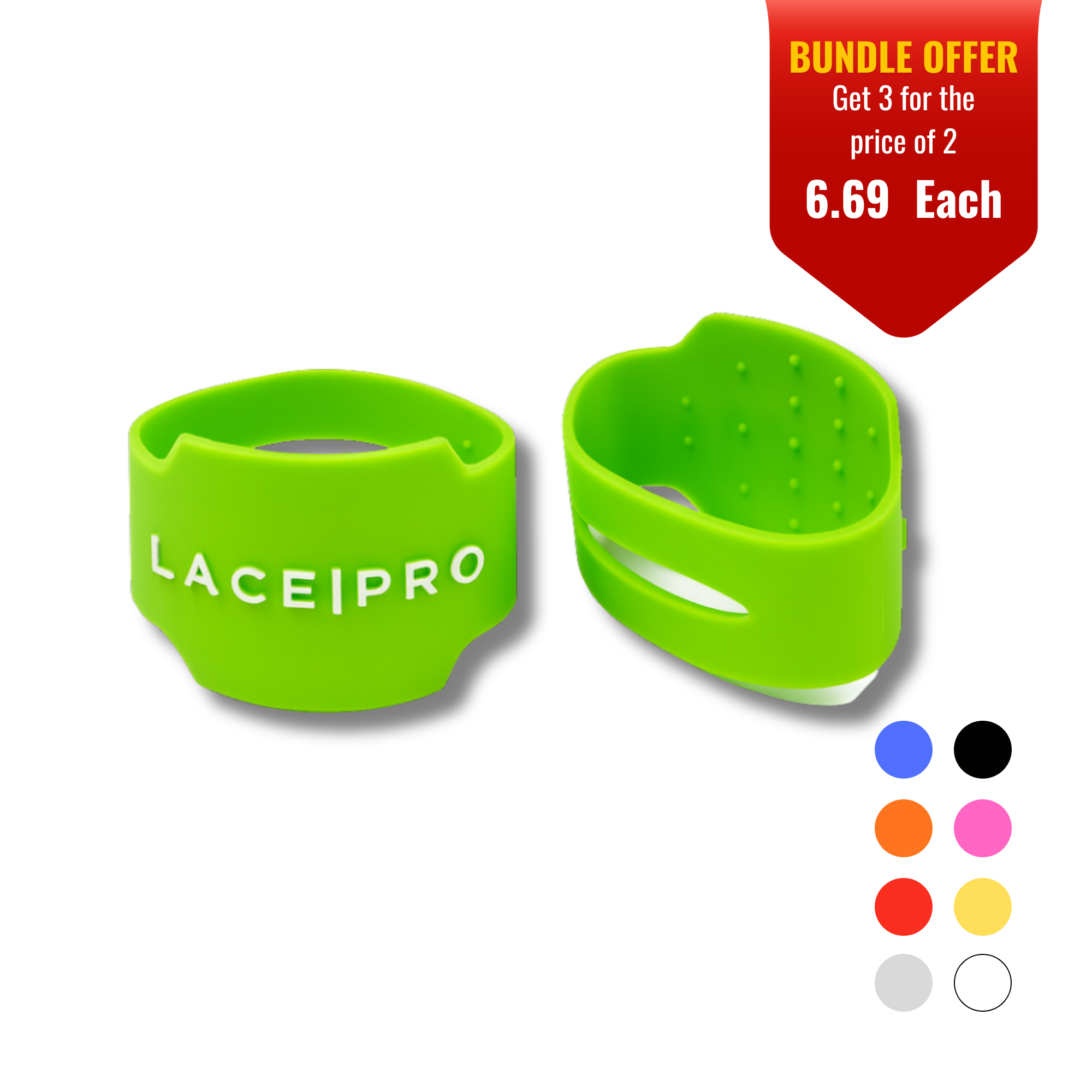 Lace Pro Silicone Soccer Shoe Lace Band