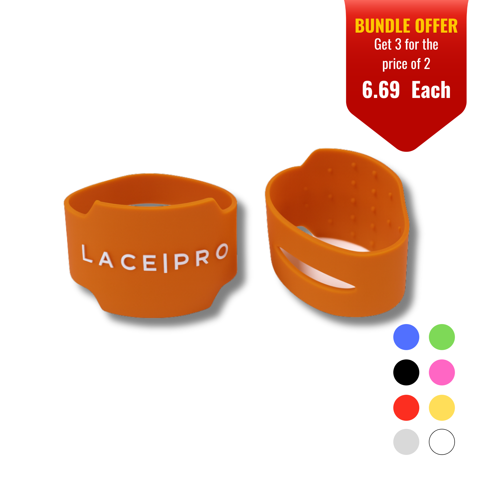 Lace Pro Silicone Soccer Shoe Lace Band