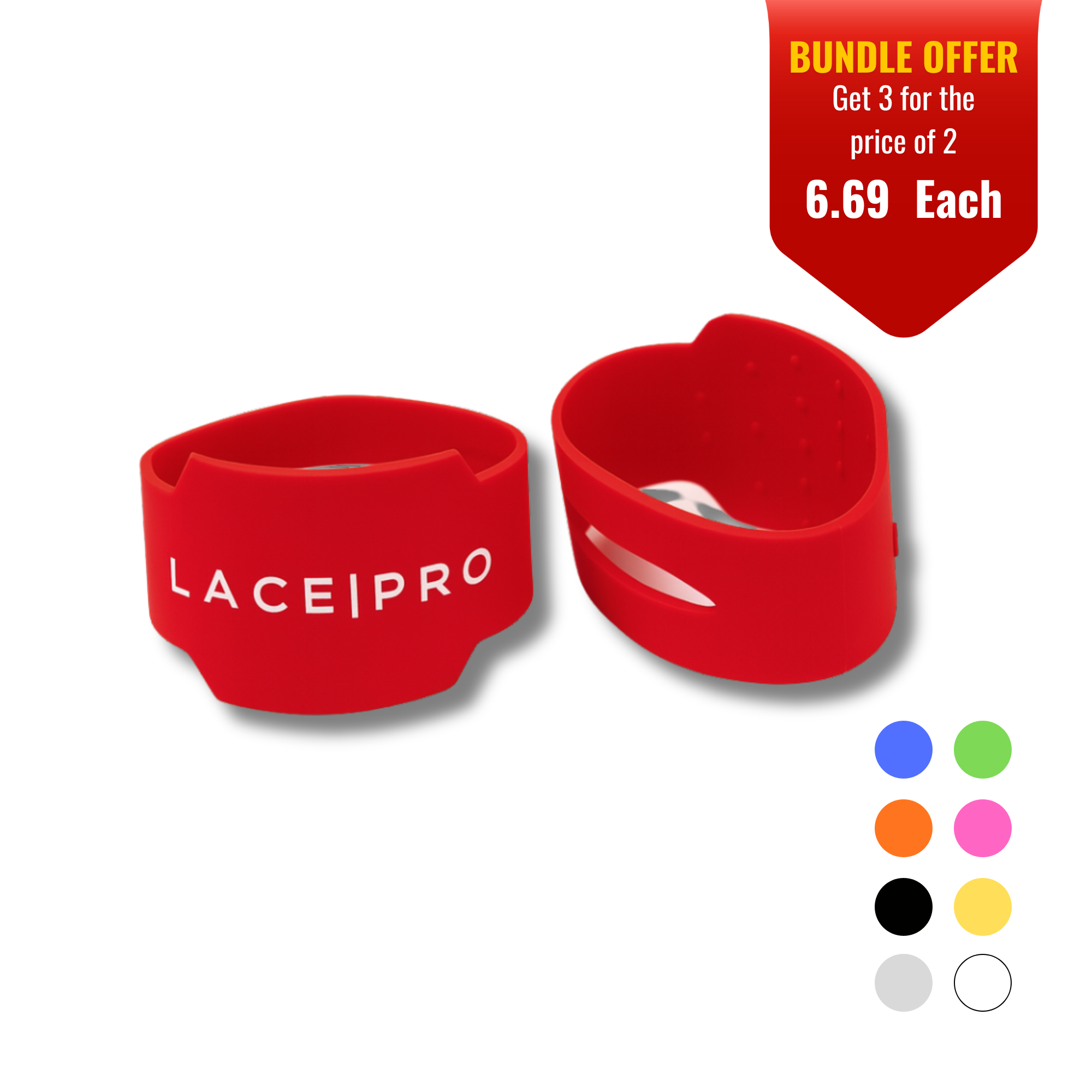 Lace Pro Silicone Soccer Shoe Lace Band