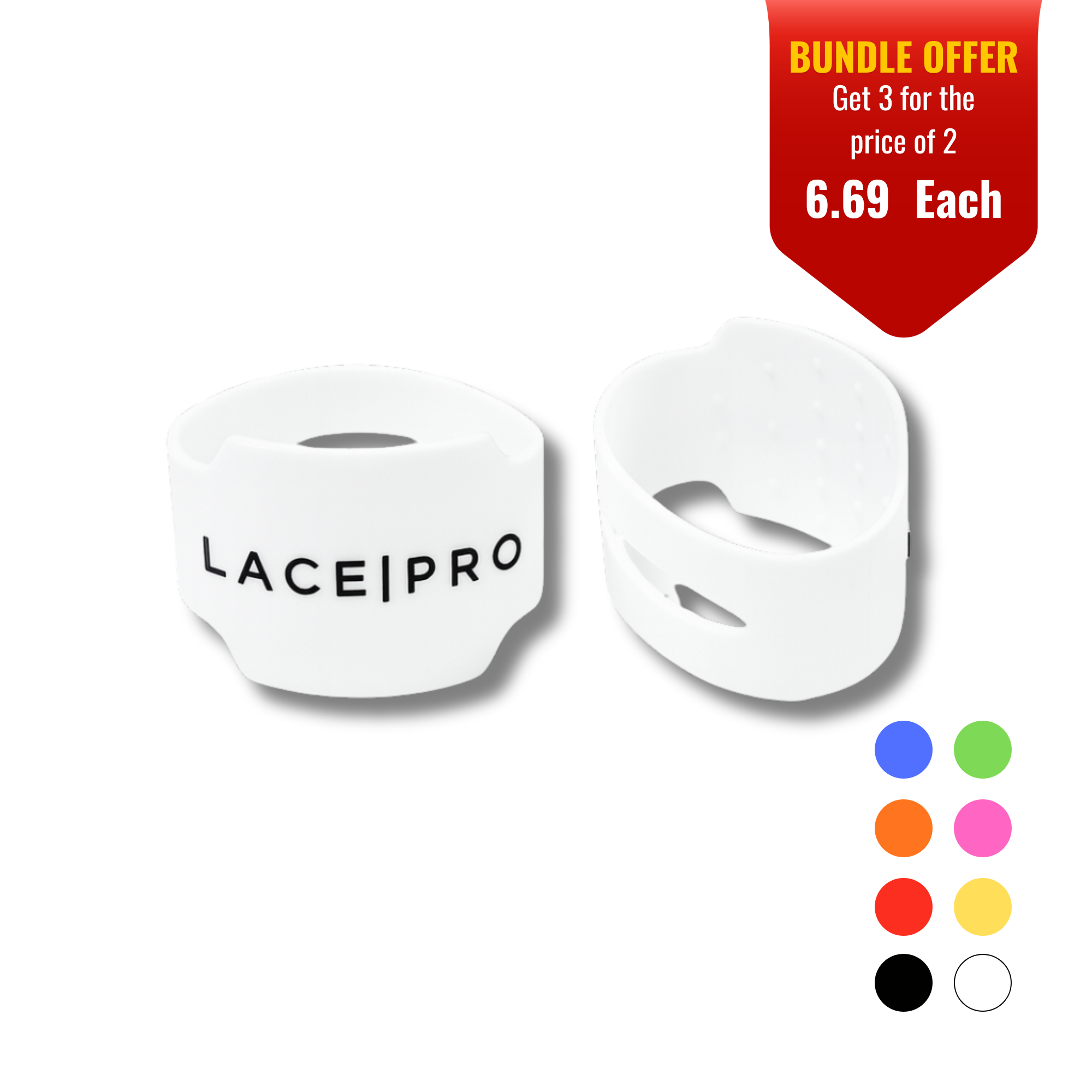 Lace Pro Silicone Soccer Shoe Lace Band