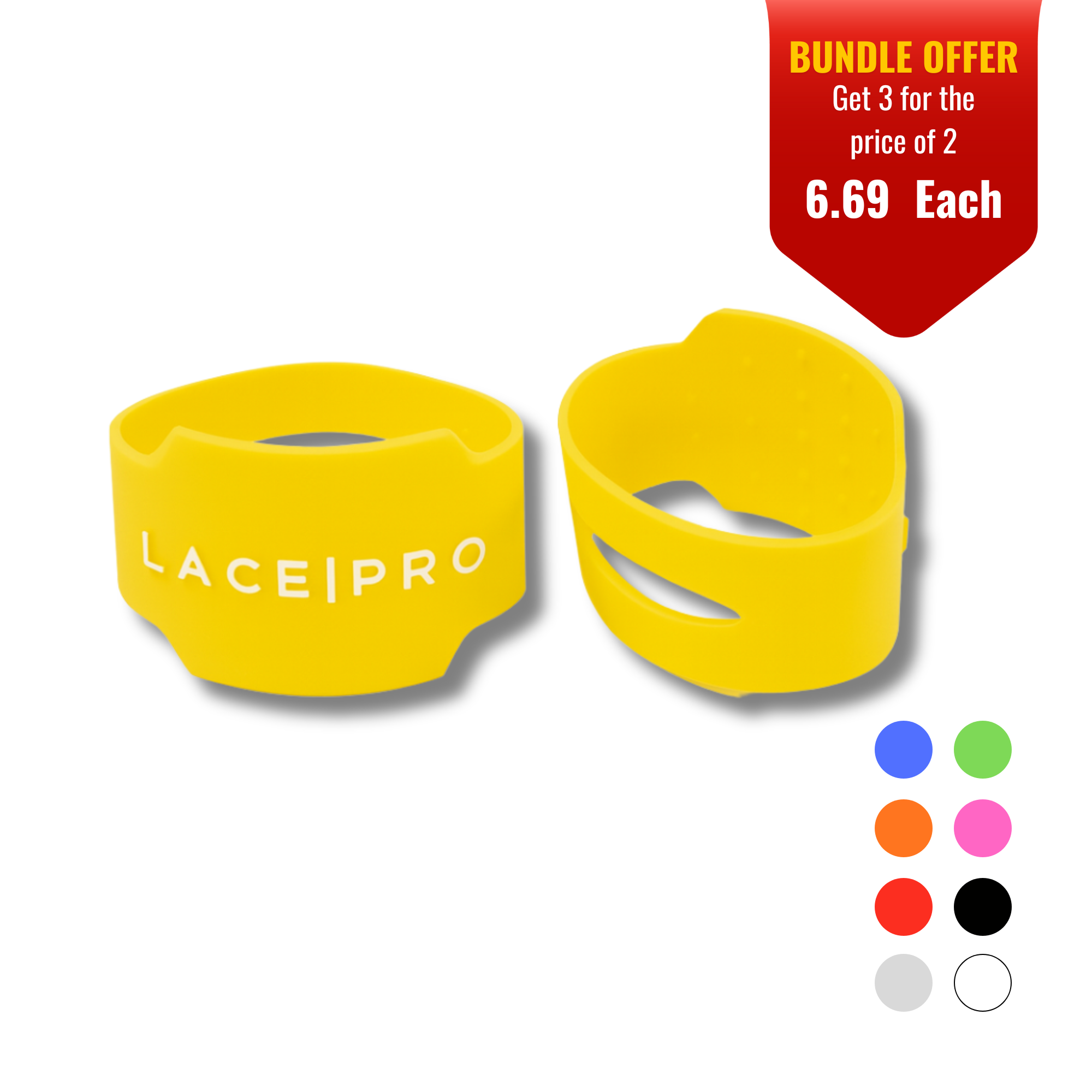 Lace Pro Silicone Soccer Shoe Lace Band