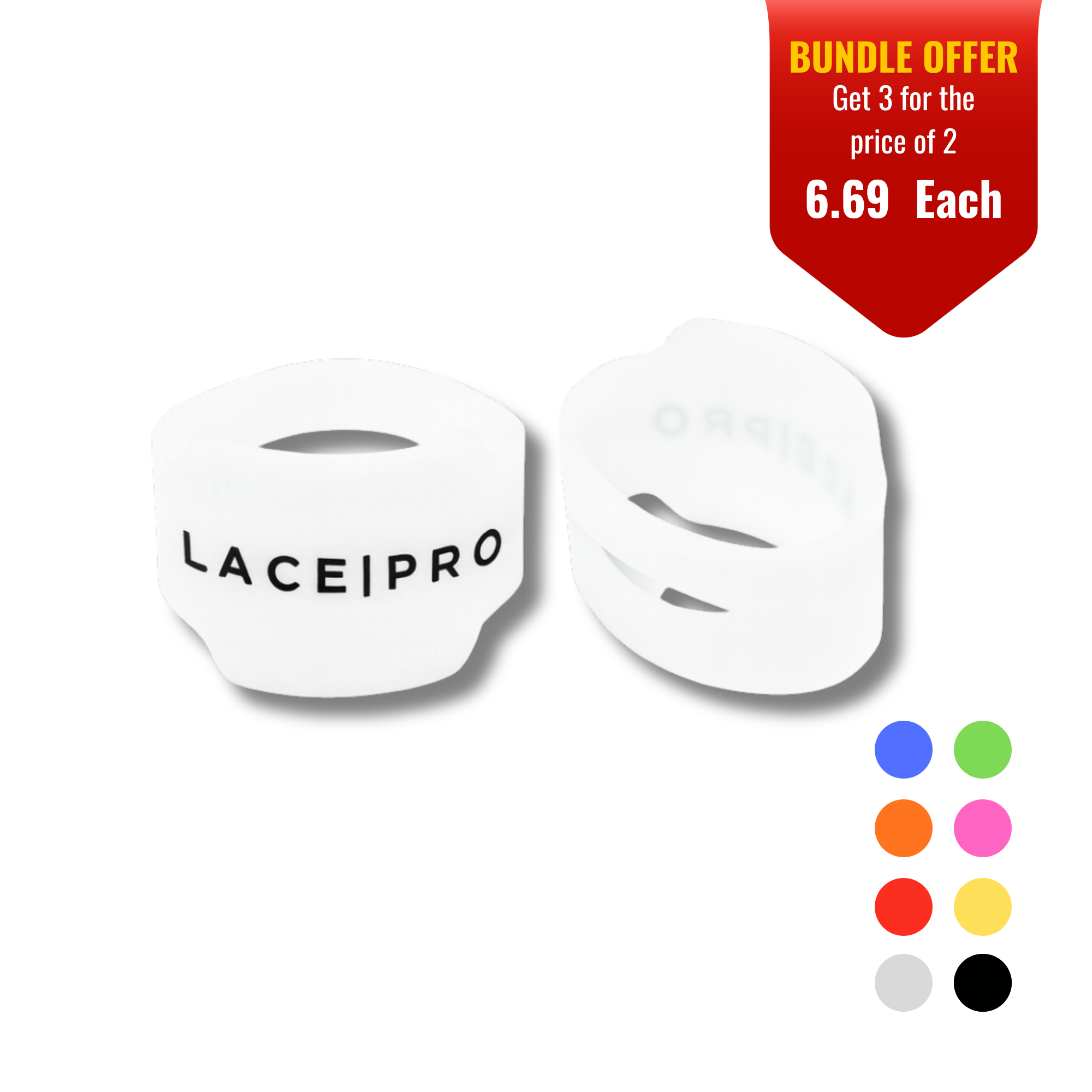 Lace Pro Silicone Soccer Shoe Lace Band