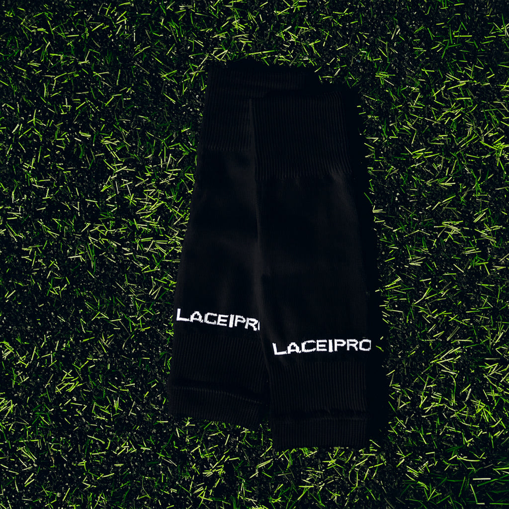 Lace Pro Football Sock Sleeves Black
