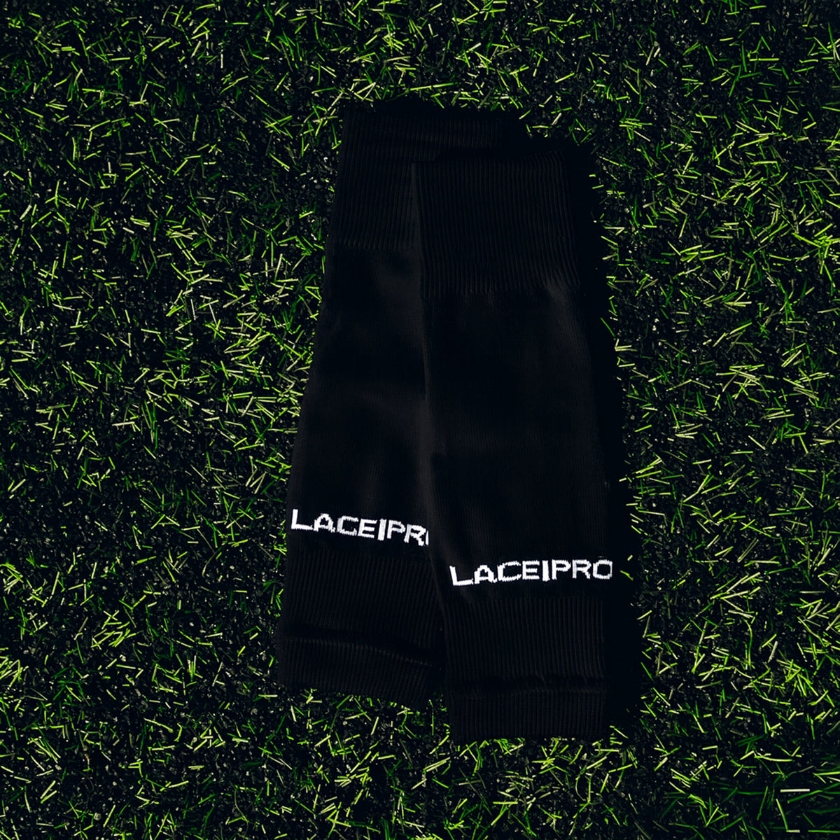 Lace Pro Football Sock Sleeves Black