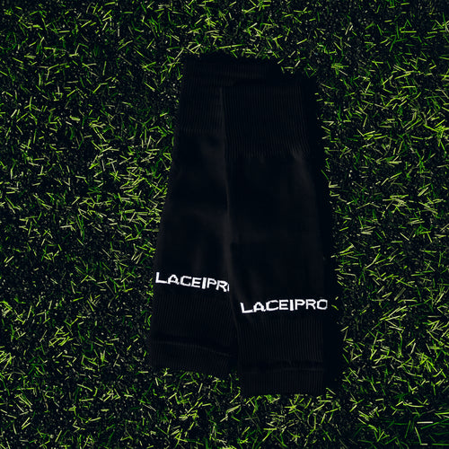 Lace Pro Football Sock Sleeves Black