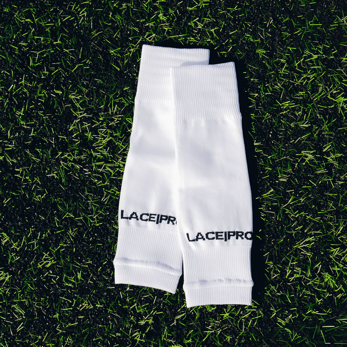 Lace Pro Football Sock Sleeves White