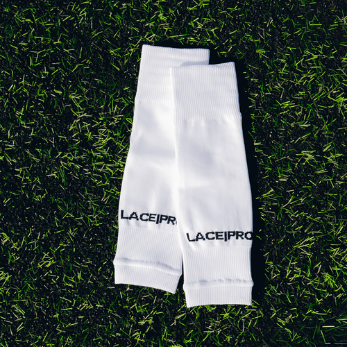 Lace Pro Football Sock Sleeves White